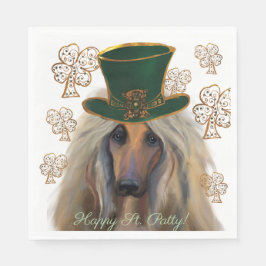 SERVILLETA DE PAPEL AFGHAN HOUND