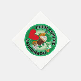 Servilleta De Papel Aficionado al café irlandés