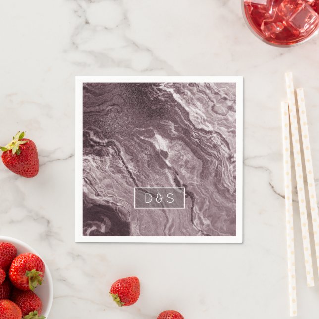 Servilleta De Papel Agato malauve cristalizado | Mármol rosa Rosa turb (In situ)