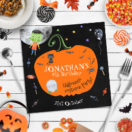 Servilleta De Papel Agradable acuarela Halloween Fiesta de disfraces p