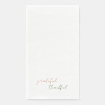 Agradecimiento de Terracota y Guión Verde