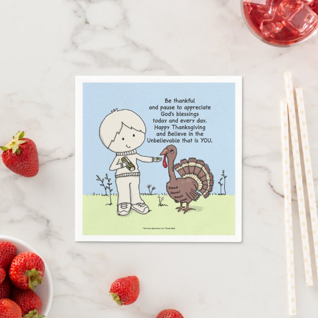 Servilleta De Papel Agradecimiento y agradecimiento (In situ)