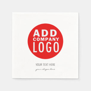 Servilleta De Papel Agrega el logotipo de tu empresa Dirección del sit
