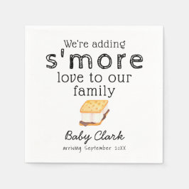 Servilleta De Papel Agregar S'more Love Baby Shower