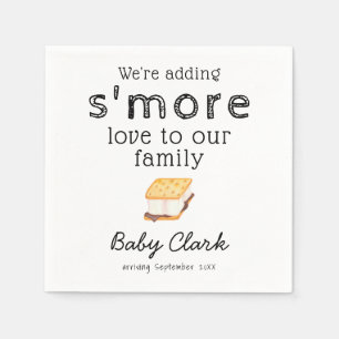 Servilleta De Papel Agregar S'more Love Baby Shower