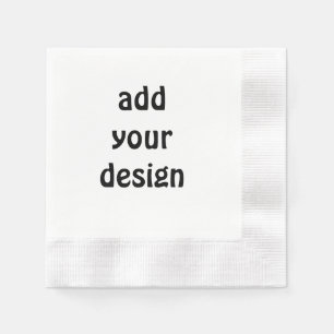 Servilleta De Papel agregar su diseño