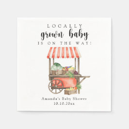 Servilleta De Papel Agricultores de bebés cultivados localmente Comerc