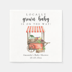 Servilleta De Papel Agricultores de bebés cultivados localmente Comerc