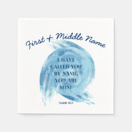 Servilleta De Papel Agua bautismal