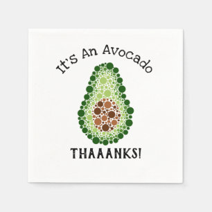 Servilleta De Papel Aguacate en Puntos