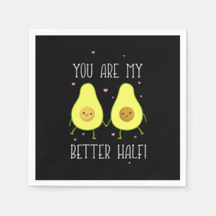 Servilleta De Papel Aguacate Eres Mi Mejor Mitad