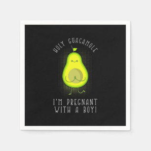 Servilleta De Papel Aguacate Estoy Embarazada Con Un Niño