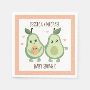 Servilleta De Papel Aguacate Holy Guacamole Baby Shower