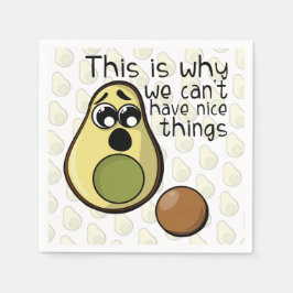 Servilleta De Papel Aguacate lindo por eso no podemos tener cosas buen