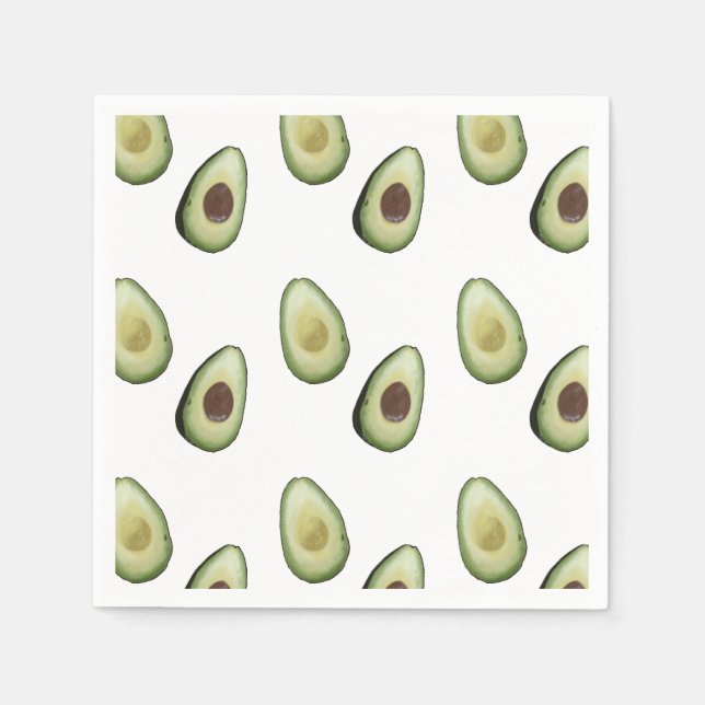 Servilleta De Papel Aguacates (Anverso)