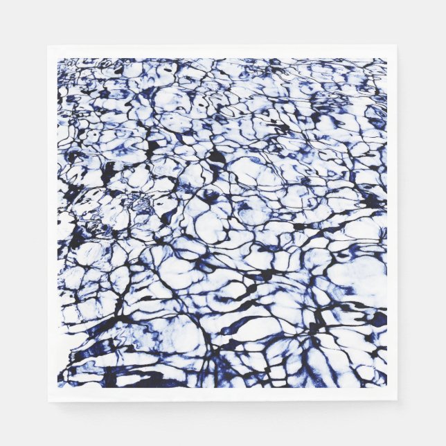 Servilleta De Papel Aguas coloreadas (Anverso)