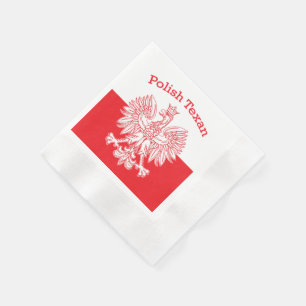 Servilleta De Papel Águila blanca texana polaca