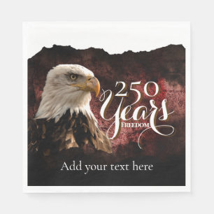 Servilleta de papel Águila Patriótica 250 años