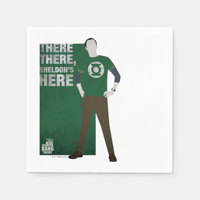 Servilleta De Papel Ahí, Sheldon está aquí (Anverso)