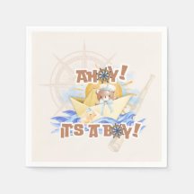 ¡Ahoy! Bebé Niño Ducha Papel