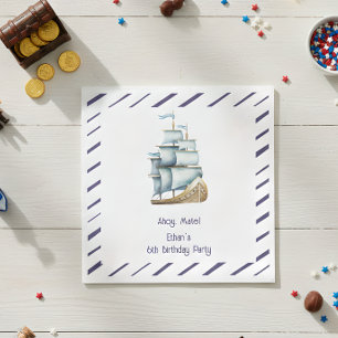 Servilleta De Papel Ahoy mate Nautical