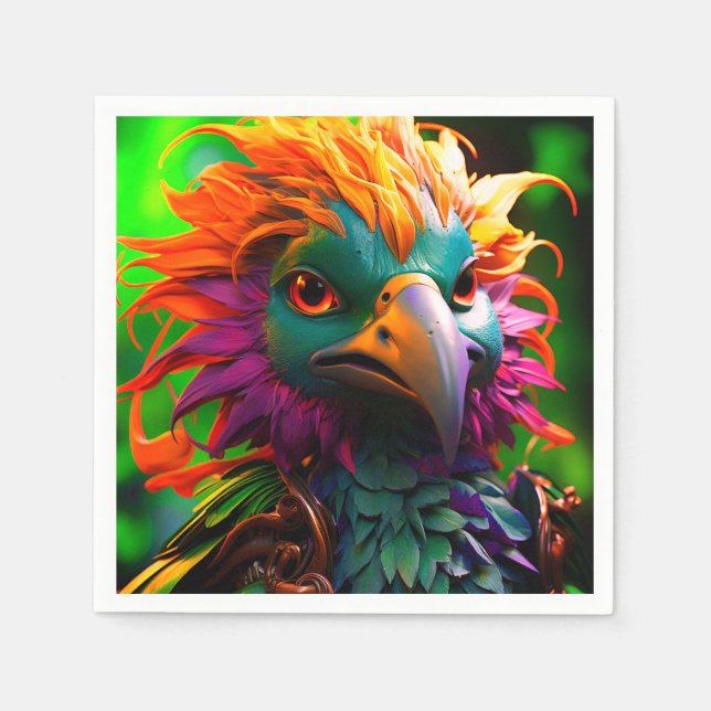 Servilleta De Papel Ai Bird (Anverso)