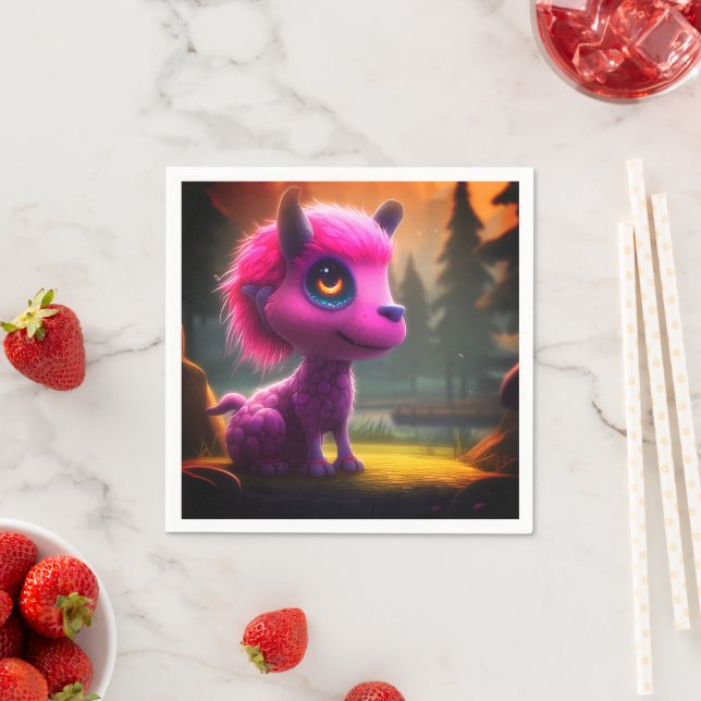 Servilleta De Papel Ai Creature (In situ)