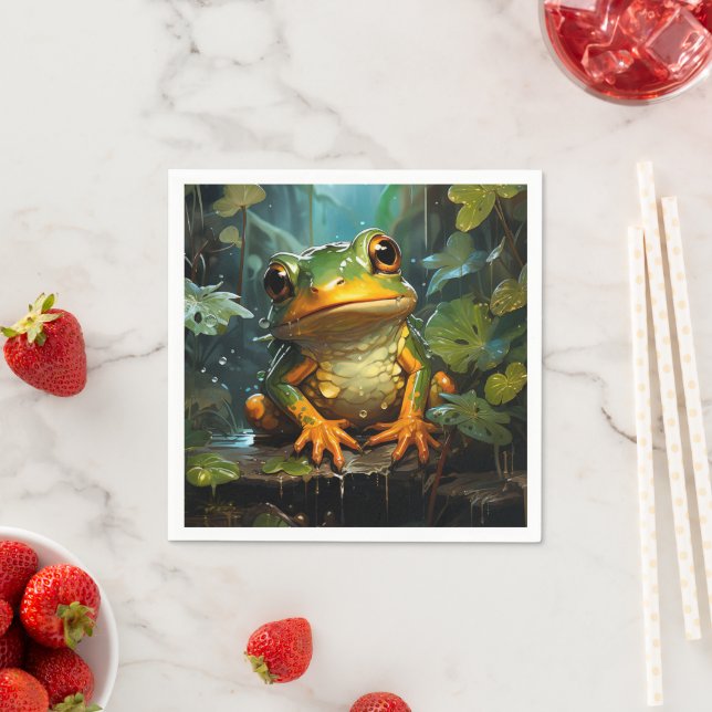 Servilleta De Papel Ai Frog (In situ)