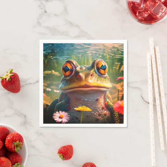 Servilleta De Papel Ai Frog (In situ)