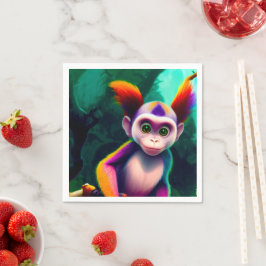 Servilleta De Papel Ai Monkey