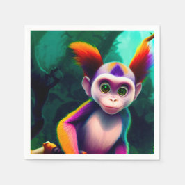 Servilleta De Papel Ai Monkey