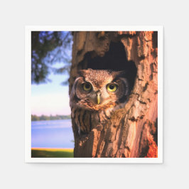 Servilleta De Papel Ai Owl