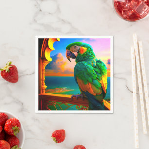 Servilleta De Papel Ai Parrot