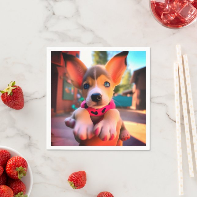 Servilleta De Papel Ai Puppy (In situ)