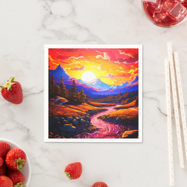 Servilleta De Papel Ai Scenery (In situ)