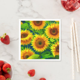 Servilleta De Papel Ai Sunflowers