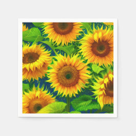 Servilleta De Papel Ai Sunflowers