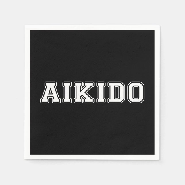 Servilleta De Papel Aikido (Anverso)