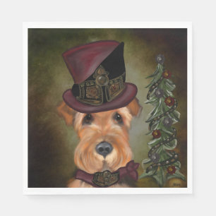 SERVILLETA DE PAPEL AIREDALE TERRIER