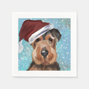 SERVILLETA DE PAPEL AIREDALE TERRIER