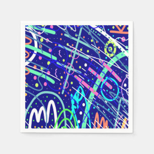 Servilleta De Papel Al otro lado del cielo nocturno