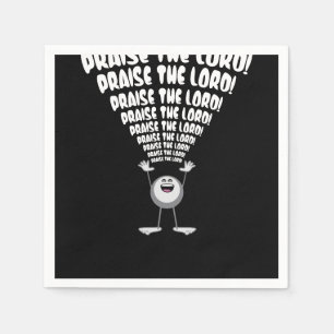 Servilleta De Papel Alabar a la Emoji del Señor