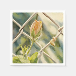 Servilleta De Papel Alambre y valla - Napkin de papel