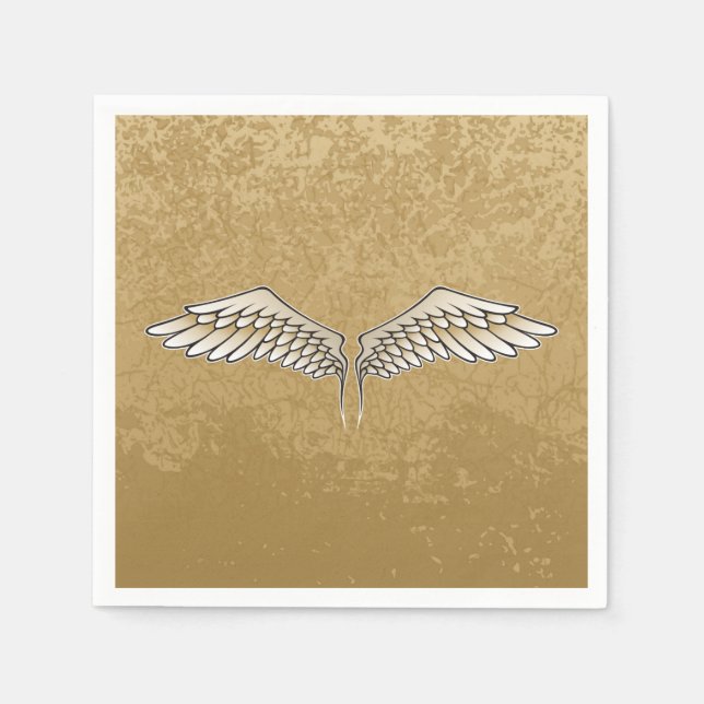 Servilleta De Papel Alas bejas (Anverso)