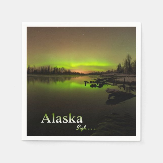 Servilleta De Papel Alaska Sigh...... (Anverso)