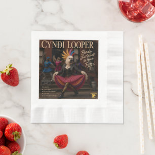 Servilleta De Papel Álbum de Cyndi Looper: una parodia