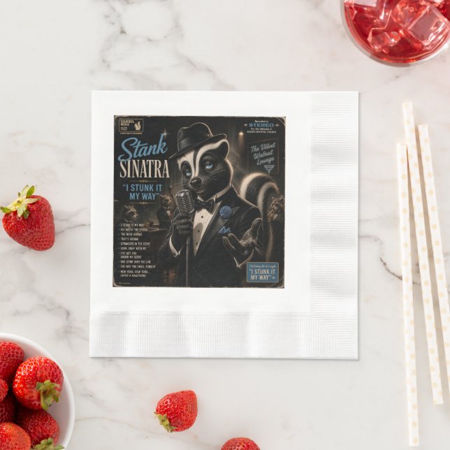 Servilleta De Papel Álbum Stank Sinatra: una Parodia (In situ)