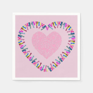 Servilleta De Papel Alcanzar el amor