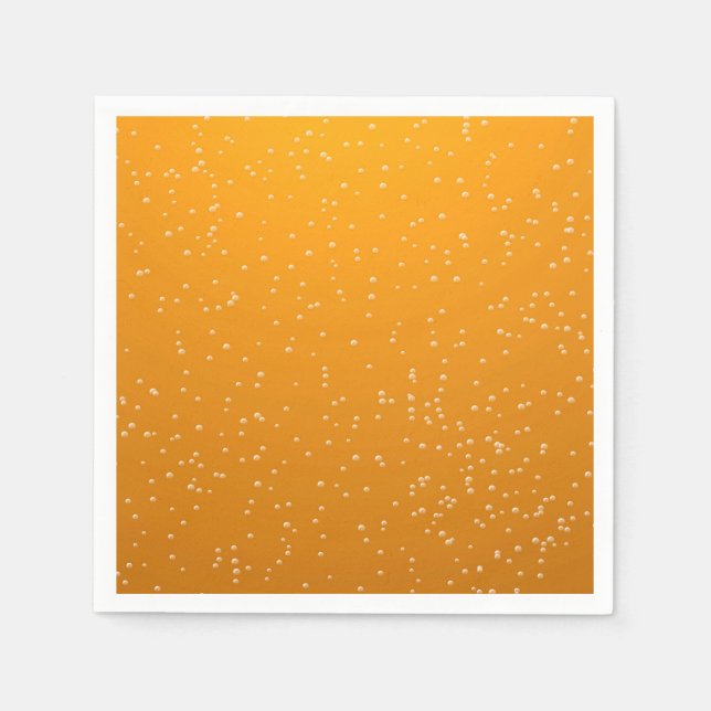 Servilleta De Papel Ale con pequeñas burbujas fondo arte (Anverso)