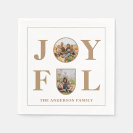 Servilleta De Papel Alegre | Foto Minimalista moderna del Arco Beige D